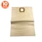 Sun Joe Universal Replacement Paper Filter Bag for SWD12000 Wet / Dry Vacuum and Others, 10 Pack SWD-12GB-10PK - alternate 1